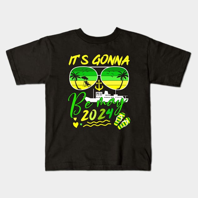 It's Gonna Be May Springtime Meme Kids T-Shirt by Atelier Djeka